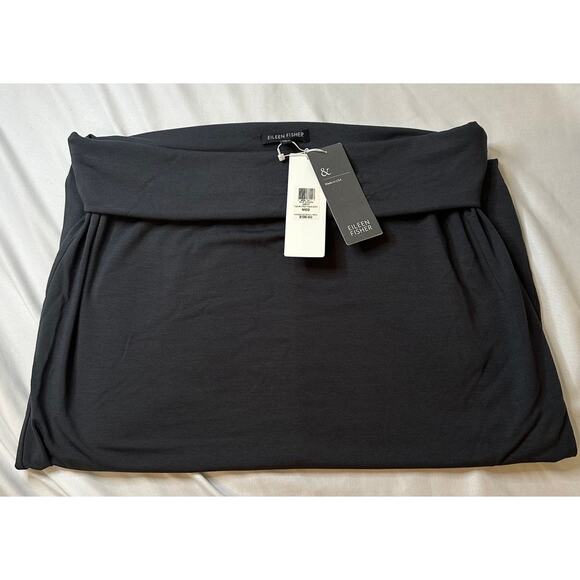 Eileen Fisher Maxi Jersey Skirt Gray/Grey NWT Size Medium - Picture 1 of 5